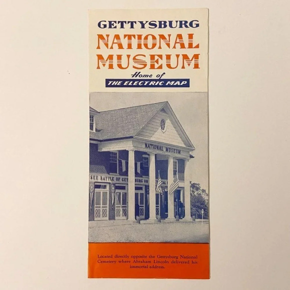 Vintage Battle of Gettysburg Pennsylvania Diorama and Museum Brochures Pamphlets - Picture 7 of 12